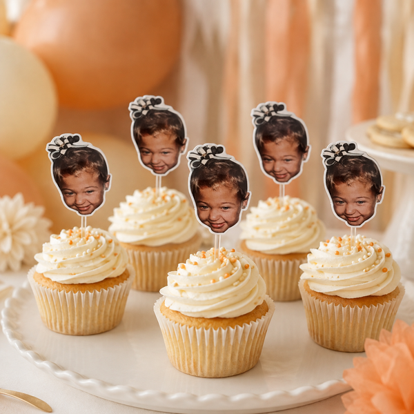 Cupcake Face Toppers
