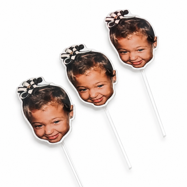 Cupcake Face Toppers