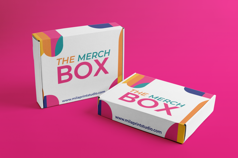 The Merch Box by Mila Print Studio