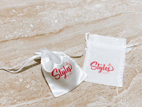 Satin Bags with Logo | Bolsas Satinadas con Logo